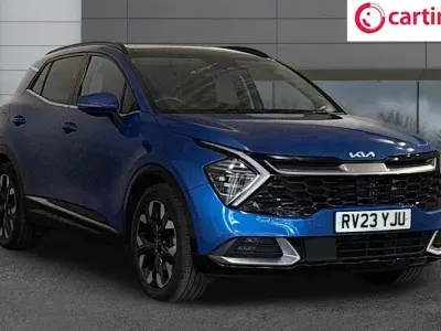 Used Kia Sportage 265 HP (194 kW) 2022 Blue SUV