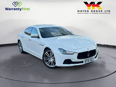 Used Maserati Ghibli 275 HP (202 kW) 2015 White Sedan