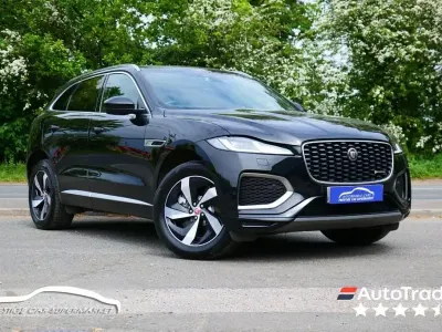 Begagnad Jaguar F-Pace R-Dynamic 404 HK (297 kW) 2022 Svart SUV