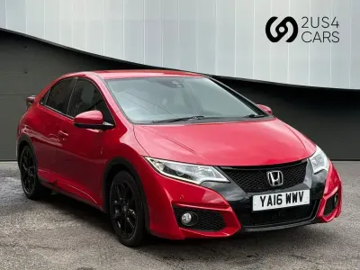Used Honda Civic Sport 100 HP (73 kW) 2016 Red Hatchback