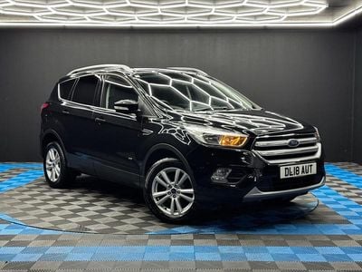Black Used 2018 Ford Kuga Zetec SUV | £7,690 (Good price)