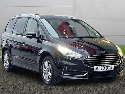 Black Used 2020 Ford Galaxy Titanium MPV | £17,495 (Fair price)
