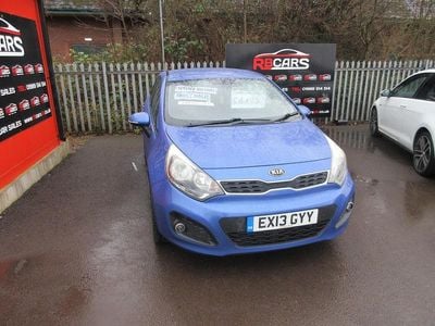 Used Kia Rio 2013 Blue Hatchback