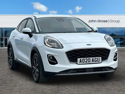 Begagnad Ford Puma Titanium 2020 Vit SUV
