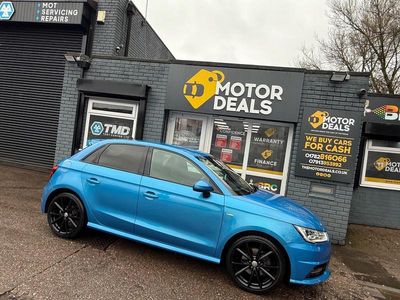 Used Audi A1 Black Edition 2017 Blue Hatchback
