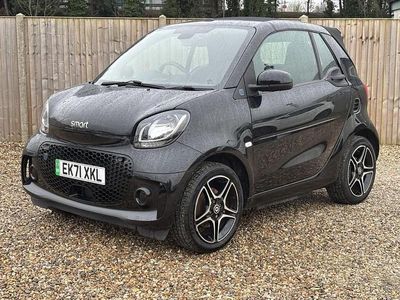 Used Smart ForTwo Electric Drive Premium 60 kW (82 HP) 2021 Black Cabriolet