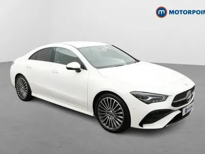 Used Mercedes CLA200 AMG Line Premium 163 HP (119 kW) 2025 White Coupe