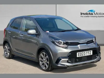 Used Kia Picanto X-Line 66 HP (48 kW) 2023 Grey Hatchback