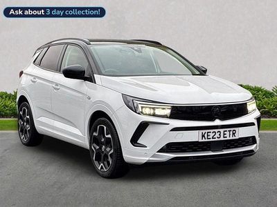Used Vauxhall Grandland X Ultimate 130 HP (95 kW) 2023 White SUV