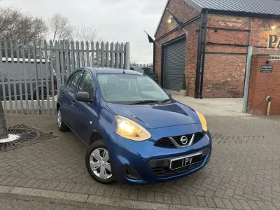Używany Nissan Micra Visia 2015 Niebieski Hatchback