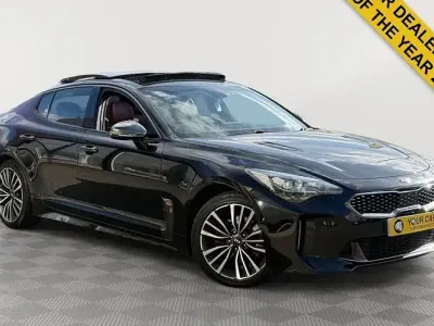 Used Kia Stinger GT-Line S 197 HP (144 kW) 2019 Black Hatchback