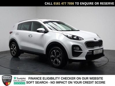 Used Kia Sportage 130 HP (95 kW) 2020 White SUV