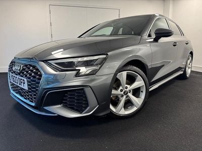 Used Audi A3 Sportback S-Line 110 HP (80 kW) 2023 Daytona grey Hatchback