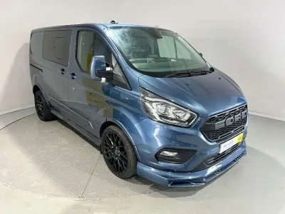 Used Ford Transit Custom Limited 130 HP (95 kW) 2022 Blue Van