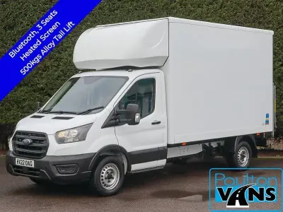 Używany Ford Transit 130 KM (95 kW) 2022 Biały Kabriolet