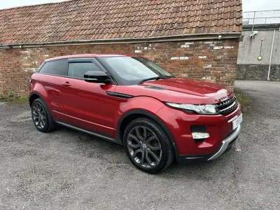 Used Land Rover Range Rover evoque Dynamic 2012 Red SUV