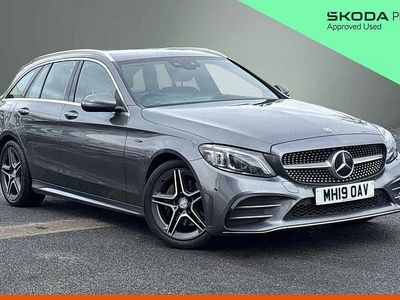 Grey Used 2019 Mercedes C200 AMG Line Premium Estate | £15,980 (Fair price)