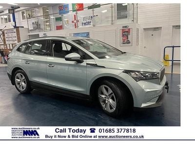 Used Skoda Enyaq iV ecoSuite 131 kW (179 HP) 2022 Silver SUV