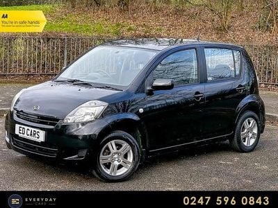 Used Daihatsu Sirion 85 HP (62 kW) 2009 Black Hatchback