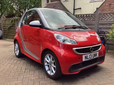 Used Smart ForTwo Cabrio Passion 71 HP (52 kW) 2013 Red Cabriolet