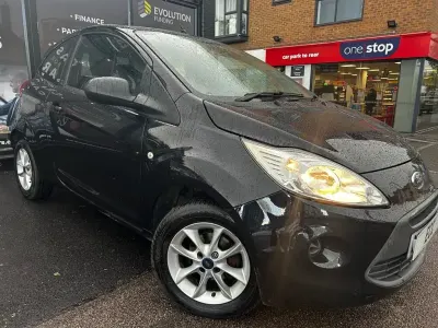 Used Ford Ka Studio 69 HP (50 kW) 2013 Black Hatchback