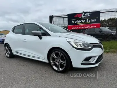 Used Renault Clio GT-Line 90 HP (66 kW) 2019 White Hatchback