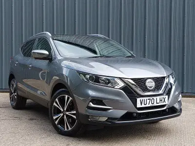 Used Nissan Qashqai N-Connecta 160 HP (117 kW) 2020 Grey SUV