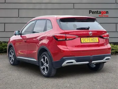 New MG ZS SE 116 HP (85 kW) 2025 Red SUV