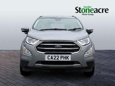 Used Ford Ecosport Titanium 125 HP (91 kW) 2022 Silver SUV