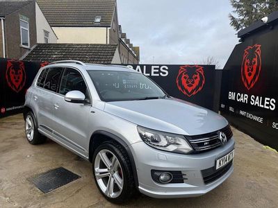 Used VW Tiguan R-line 177 HP (130 kW) 2014 Silver SUV