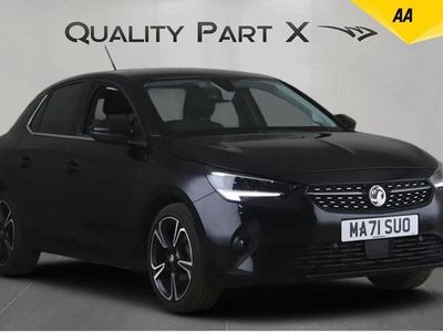 Used Vauxhall Corsa Edition 75 HP (55 kW) 2021 Black Hatchback