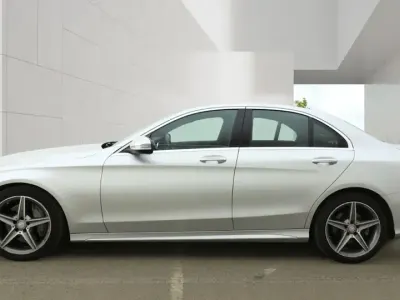 Used Mercedes C300 AMG line 2016 Silver Sedan