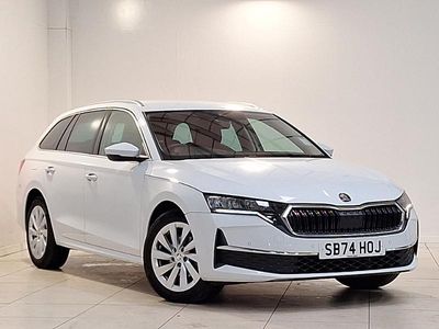 Used Skoda Octavia SE L 150 HP (110 kW) 2024 White Estate