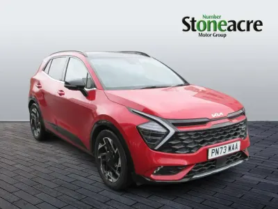 Used Kia Sportage GT-Line S 157 HP (115 kW) 2023 Red SUV