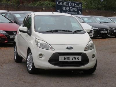 White Used 2010 Ford Ka Zetec Hatchback | £3,895 (A bit pricey)