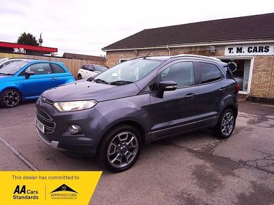 Used Ford Ecosport Titanium 125 HP (91 kW) 2017 Grey SUV