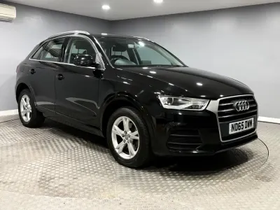 Usado Audi Q3 Design 150 CV (110 kW) 2015 Negro SUV