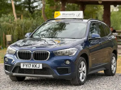 Used BMW X1 Basis 150 HP (110 kW) 2017 Blue SUV