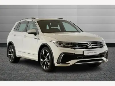 Used VW Tiguan R-line 200 HP (147 kW) 2021 White SUV