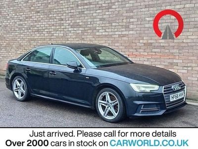 Black Used 2016 Audi A4 S-Line Sedan | £7,992 (Fair price)