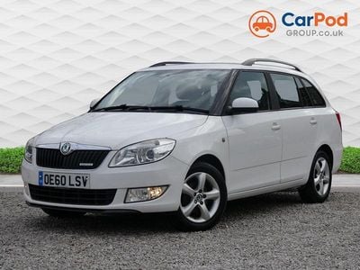 Used Skoda Fabia GreenLine 2011 White Estate