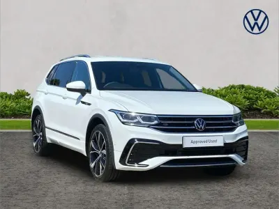 Used VW Tiguan Allspace R-line 190 HP (139 kW) 2022 White SUV