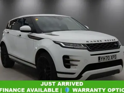 Used Land Rover Range Rover evoque R-Dynamic 150 HP (110 kW) 2020 White SUV