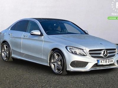 Used Mercedes C250 AMG Line Premium Plus 204 HP (150 kW) 2018 Silver Sedan
