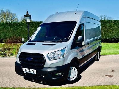 Used Ford Transit Trend 130 HP (95 kW) 2022 Silver Van