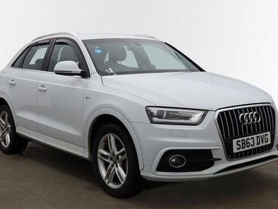 White Used 2013 Audi Q3 S-Line SUV | £5,975 (Fair price)