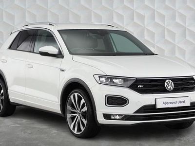 Used VW T-Roc R-line 150 HP (110 kW) 2021 White SUV
