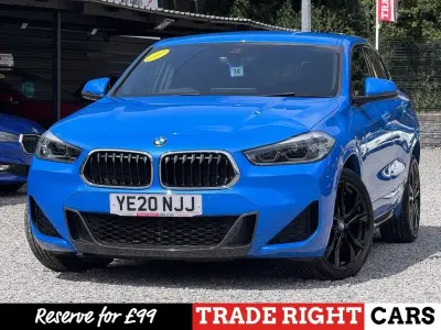 Used BMW X2 M Sport 190 HP (139 kW) 2020 Blue SUV