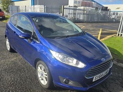 Used Ford Fiesta Zetec 2014 Blue Hatchback