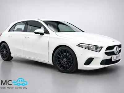 Used Mercedes A180 Executive 136 HP (100 kW) 2019 White Hatchback